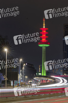 Telemoritz mit Weihnachtsbeleuchtung  in Hannover