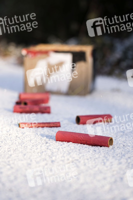 Symbolbild Feuerwerkskörper-Müll