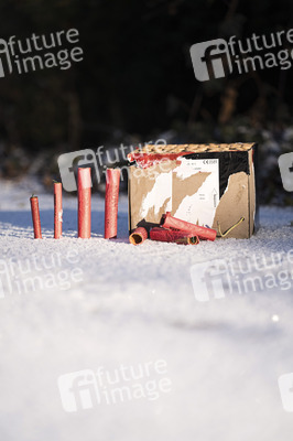 Symbolbild Feuerwerkskörper-Müll