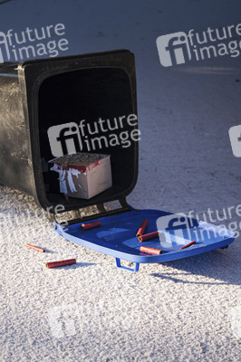 Symbolbild Feuerwerkskörper-Müll