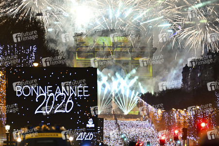 Silvesterfeuerwerk 2026 in Paris
