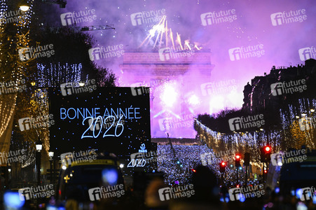 Silvesterfeuerwerk 2026 in Paris