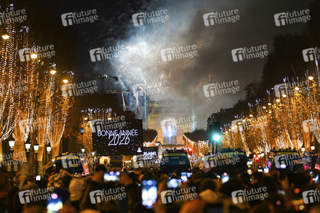 Silvesterfeuerwerk 2026 in Paris