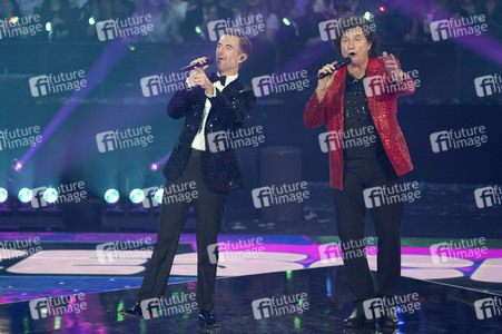 TV-Show 'Silvester-Schlagerbooom 2026 live - Die Wunderlichtershow!' in München