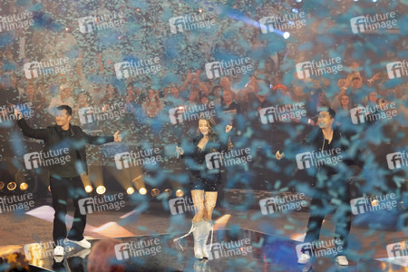 TV-Show 'Silvester-Schlagerbooom 2026 live - Die Wunderlichtershow!' in München