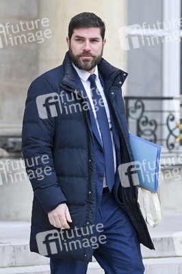 Kabinettssitzung  in Paris