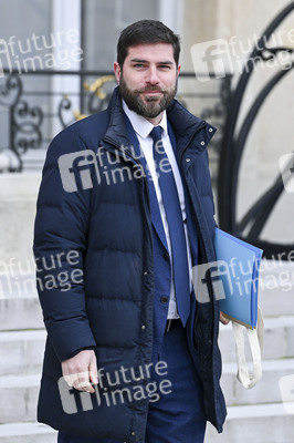 Kabinettssitzung  in Paris