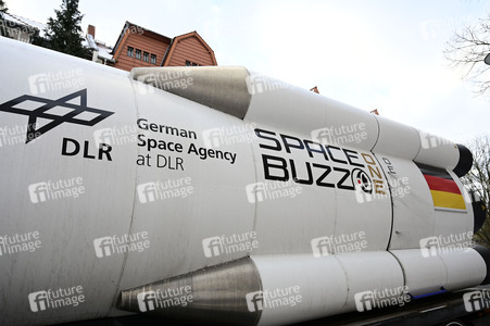 Der High-Tech-LKW Spacebuzz One in Görlitz