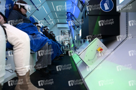 Der High-Tech-LKW Spacebuzz One in Görlitz