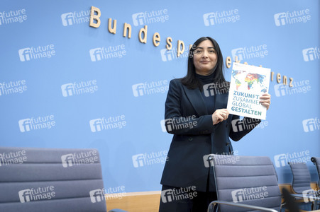 Bundespressekonferenz Reformplan 'Zukunft zusammen global gestalten' in Berlin