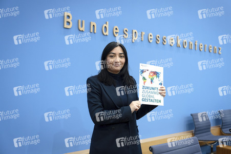 Bundespressekonferenz Reformplan 'Zukunft zusammen global gestalten' in Berlin