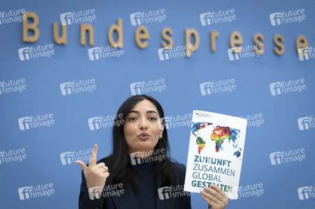 Bundespressekonferenz Reformplan 'Zukunft zusammen global gestalten' in Berlin
