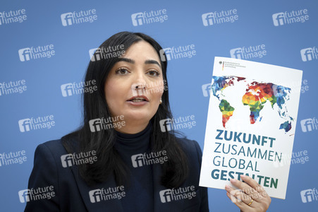 Bundespressekonferenz Reformplan 'Zukunft zusammen global gestalten' in Berlin