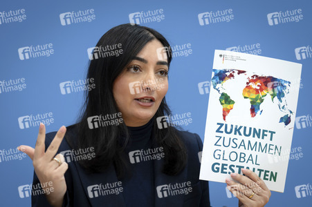 Bundespressekonferenz Reformplan 'Zukunft zusammen global gestalten' in Berlin