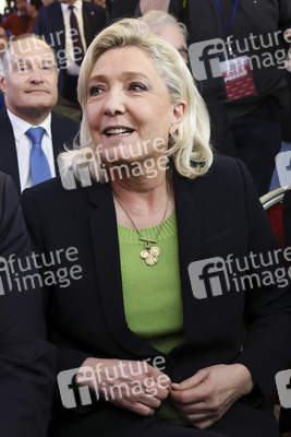 Pressekonferenz mit Jordan Bardella in Paris