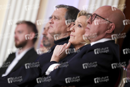 Pressekonferenz mit Jordan Bardella in Paris