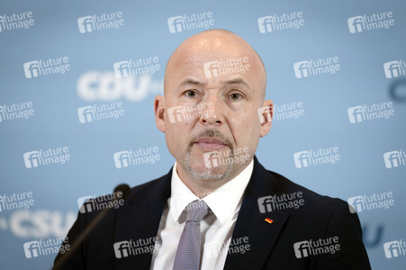 Fraktionssitzung der CDU/CSU-Bundestagsfraktion in Berlin