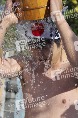 Kanchu Misogi Zeremonie in Tokio