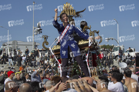 Reinigungszeremonie in Fujisawa