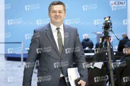 Pressekonferenz nach der Bundesvorstandssitzung der CDU in Berlin