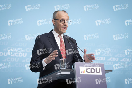 Pressekonferenz nach der Bundesvorstandssitzung der CDU in Berlin