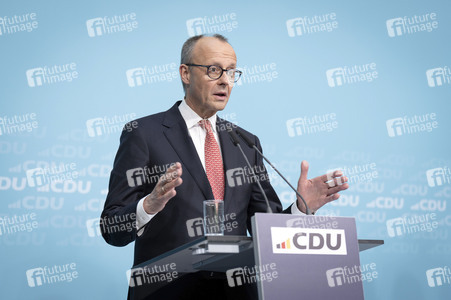 Pressekonferenz nach der Bundesvorstandssitzung der CDU in Berlin