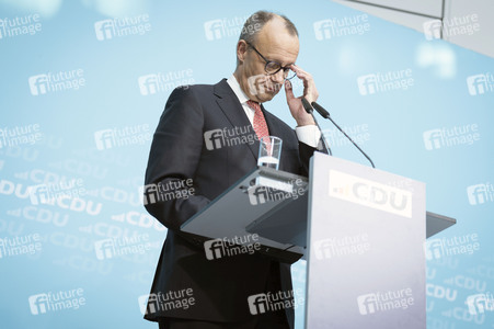 Pressekonferenz nach der Bundesvorstandssitzung der CDU in Berlin