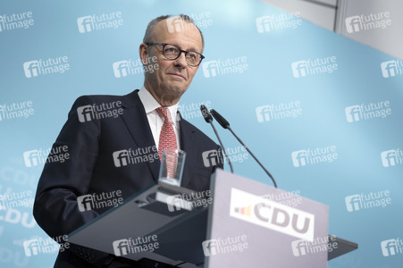 Pressekonferenz nach der Bundesvorstandssitzung der CDU in Berlin