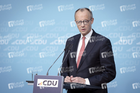 Pressekonferenz nach der Bundesvorstandssitzung der CDU in Berlin