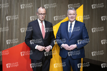 Pressekonferenz nach der Bundesvorstandssitzung der CDU in Berlin