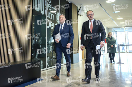 Pressekonferenz nach der Bundesvorstandssitzung der CDU in Berlin