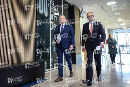 Pressekonferenz nach der Bundesvorstandssitzung der CDU in Berlin