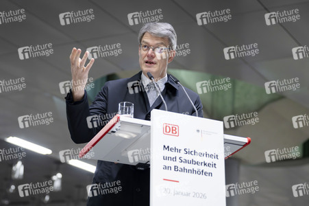 Pressetermin der Deutschen Bahn in Berlin