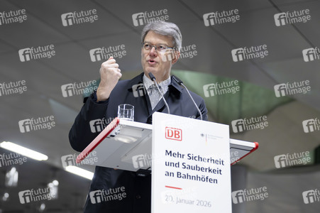 Pressetermin der Deutschen Bahn in Berlin