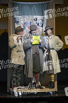 Theaterprobe 'Erich und die Detektive' in Berlin