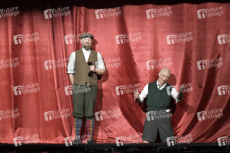 Theaterprobe 'Erich und die Detektive' in Berlin