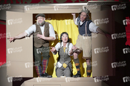 Theaterprobe 'Erich und die Detektive' in Berlin