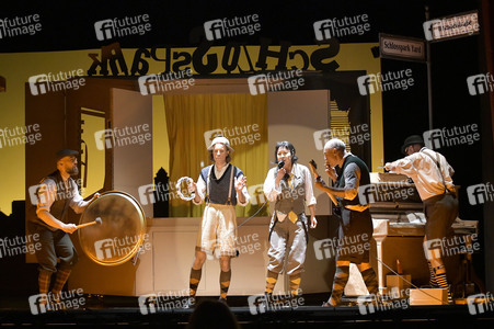 Theaterprobe 'Erich und die Detektive' in Berlin