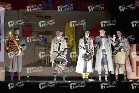 Theaterprobe 'Erich und die Detektive' in Berlin