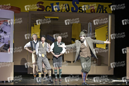 Theaterprobe 'Erich und die Detektive' in Berlin