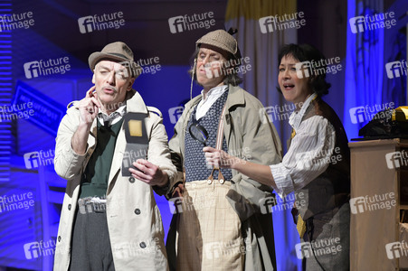 Theaterprobe 'Erich und die Detektive' in Berlin