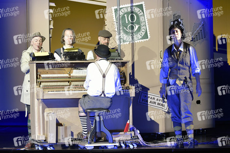 Theaterprobe 'Erich und die Detektive' in Berlin