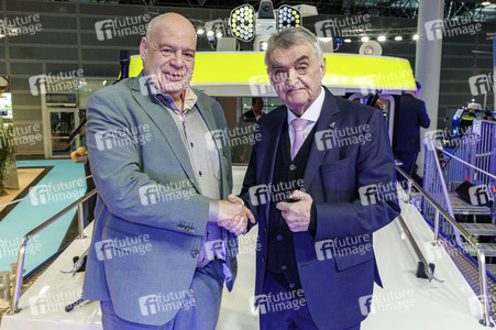 Feierliche Taufe der WSP 3 auf der Messe 'boot 2026' in Düsseldorf