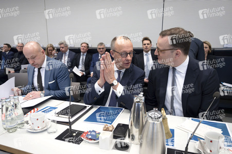 Fraktionssitzung der CDU/CSU-Bundestagsfraktion in Berlin