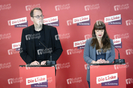 Fraktionssitzung der Bundestagsfraktion der Partei Die Linke in Berlin