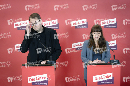 Fraktionssitzung der Bundestagsfraktion der Partei Die Linke in Berlin
