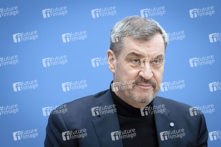 Bundespressekonferenz '3 Löwen Allianz' in Berlin