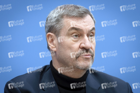 Bundespressekonferenz '3 Löwen Allianz' in Berlin