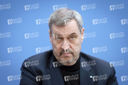 Bundespressekonferenz '3 Löwen Allianz' in Berlin