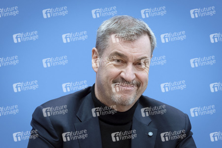 Bundespressekonferenz '3 Löwen Allianz' in Berlin